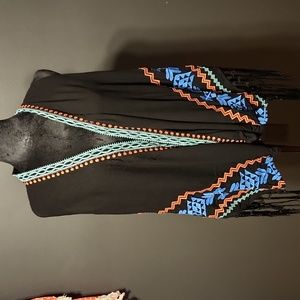 Umgee fringe small vest